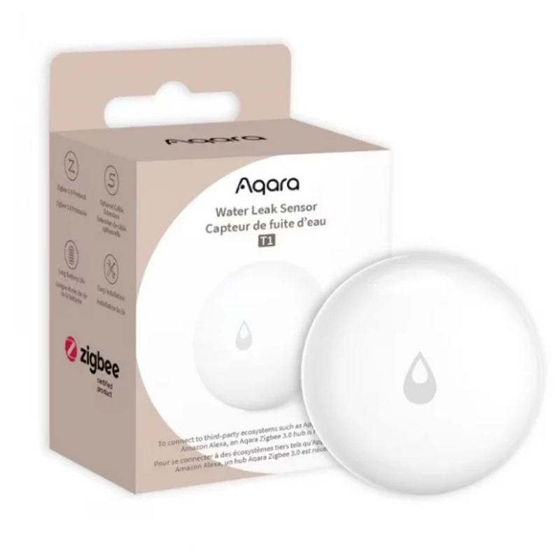 Senzor de inundatie Aqara Water Leak Sensor T1, Zigbee