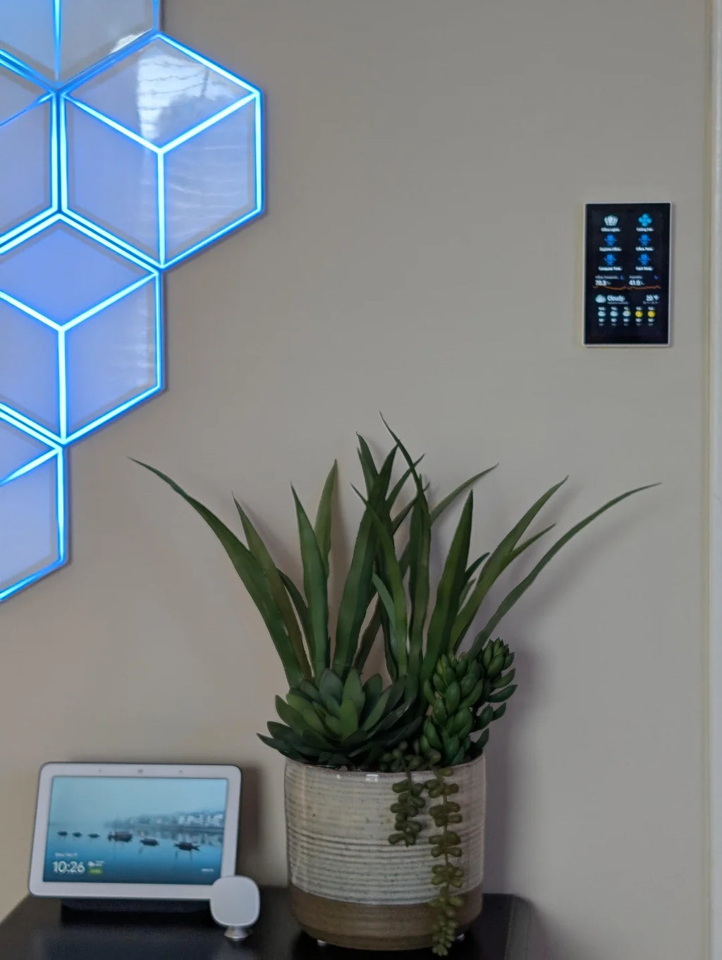 Întrerupător inteligent Sonoff NSPanel PRO 120, negru