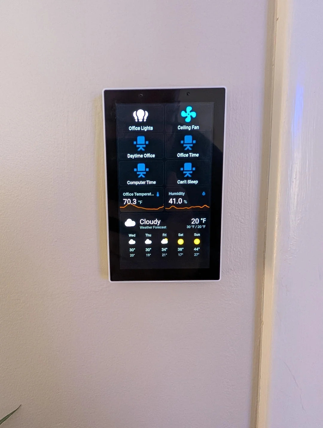 Întrerupător inteligent Sonoff NSPanel PRO 120, negru