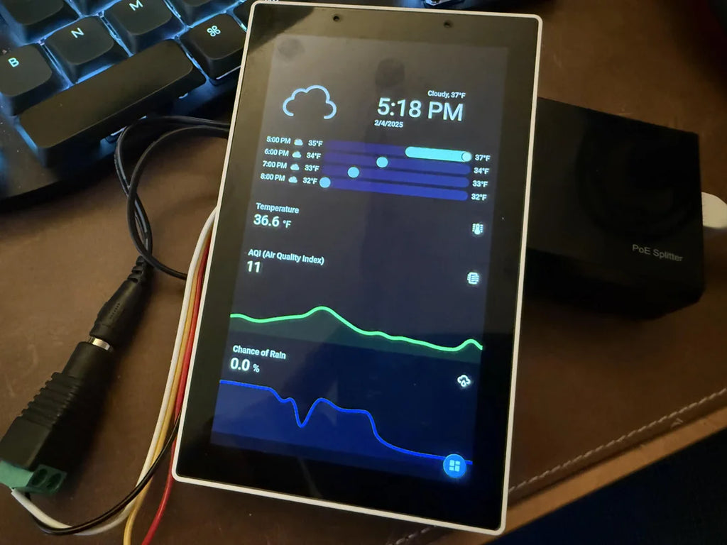 Întrerupător inteligent Sonoff NSPanel PRO 120, negru