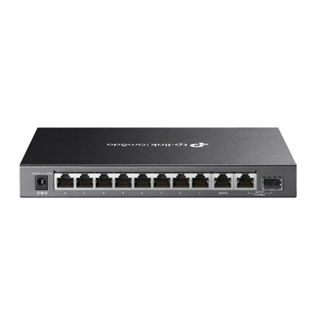 Switch cu 10 porturi TP-Link Omada DS110GMP, cu 8 porturi POE+, 123W Budget