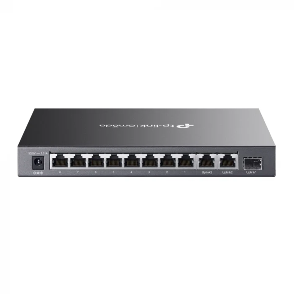 Switch cu 11 porturi TP-Link Omada DS111P, 8 porturi POE+, 65W Budget