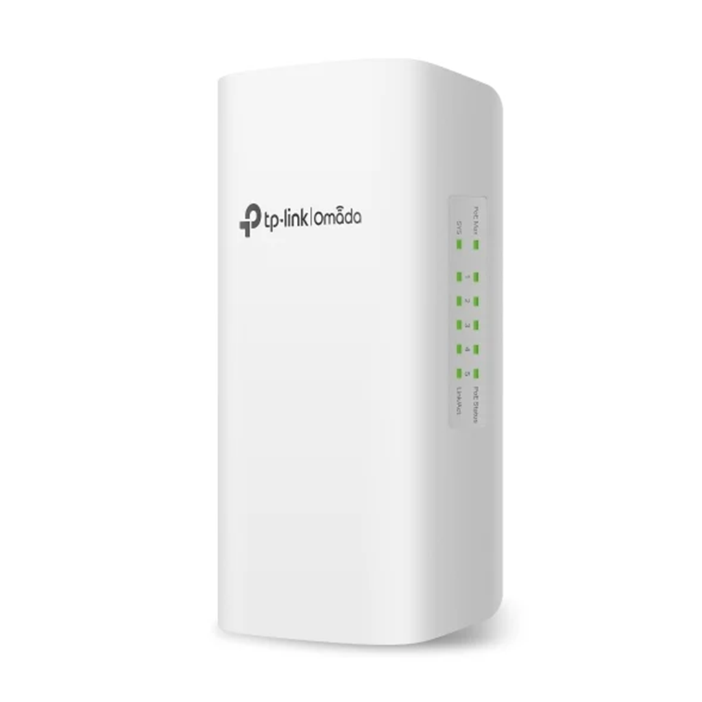 Switch cu management TP-Link Omada SG2005P-PD, 5 porturi POE, 90W buget, IP55