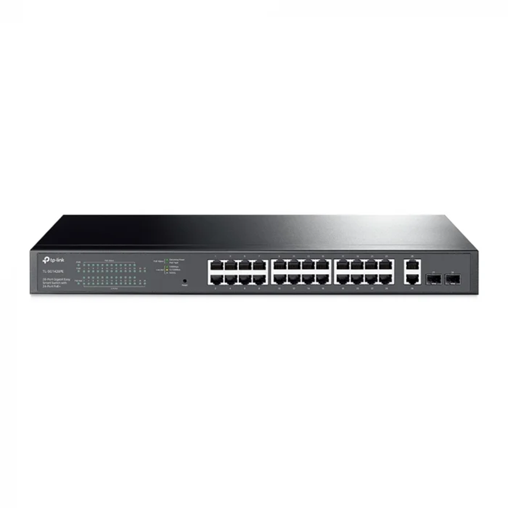 Switch Easy Smart TP-Link Omada TL-SG1428PE, 28 porturi, POE