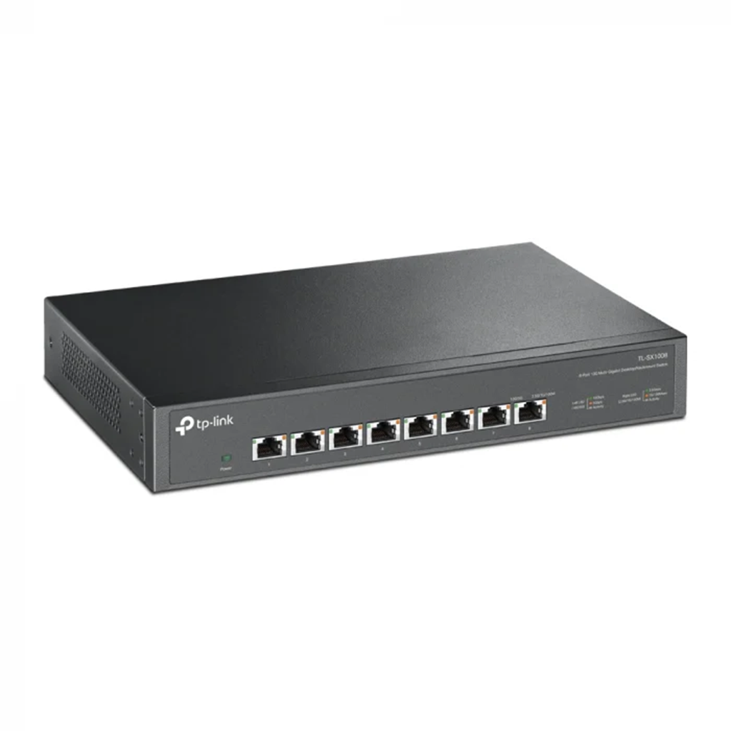 Switch fără management TP-Link Omada TL-SX1008, 8 porturi 10G