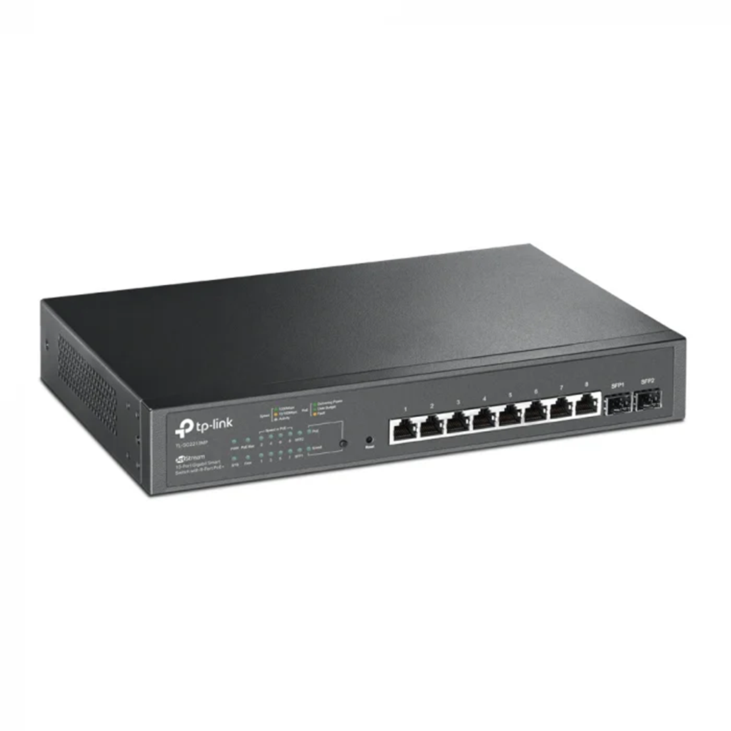 Switch JetStream cu Management TP-Link Omada TL-SG2210MP, 10 porturi, POE