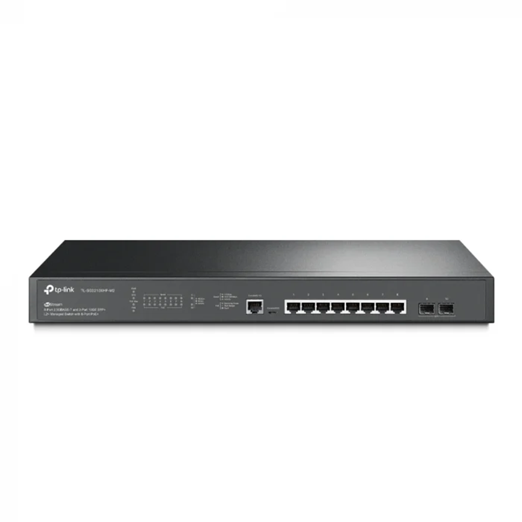 Switch JetStream cu Management TP-Link Omada TL-SG3210XHP-M2, 10 porturi 2.5GBPS