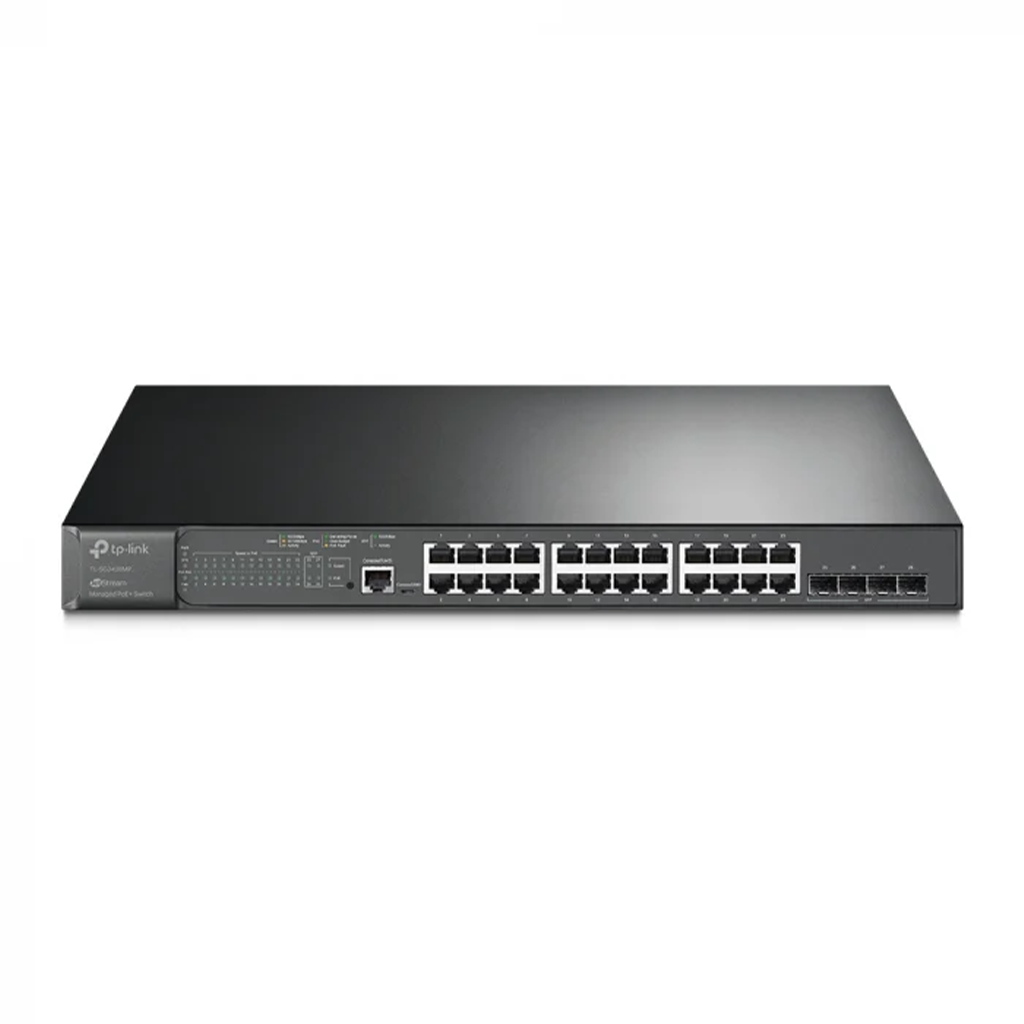 Switch JetStream cu Management TP-Link Omada TL-SG3428MP, 28 porturi, POE