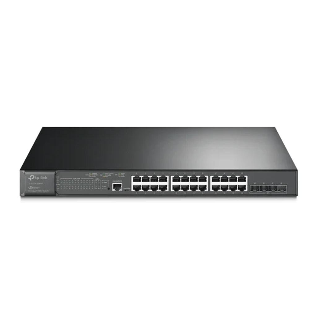 Switch JetStream cu Management TP-Link Omada TL-SG3428XMP, 28 de porturi, POE