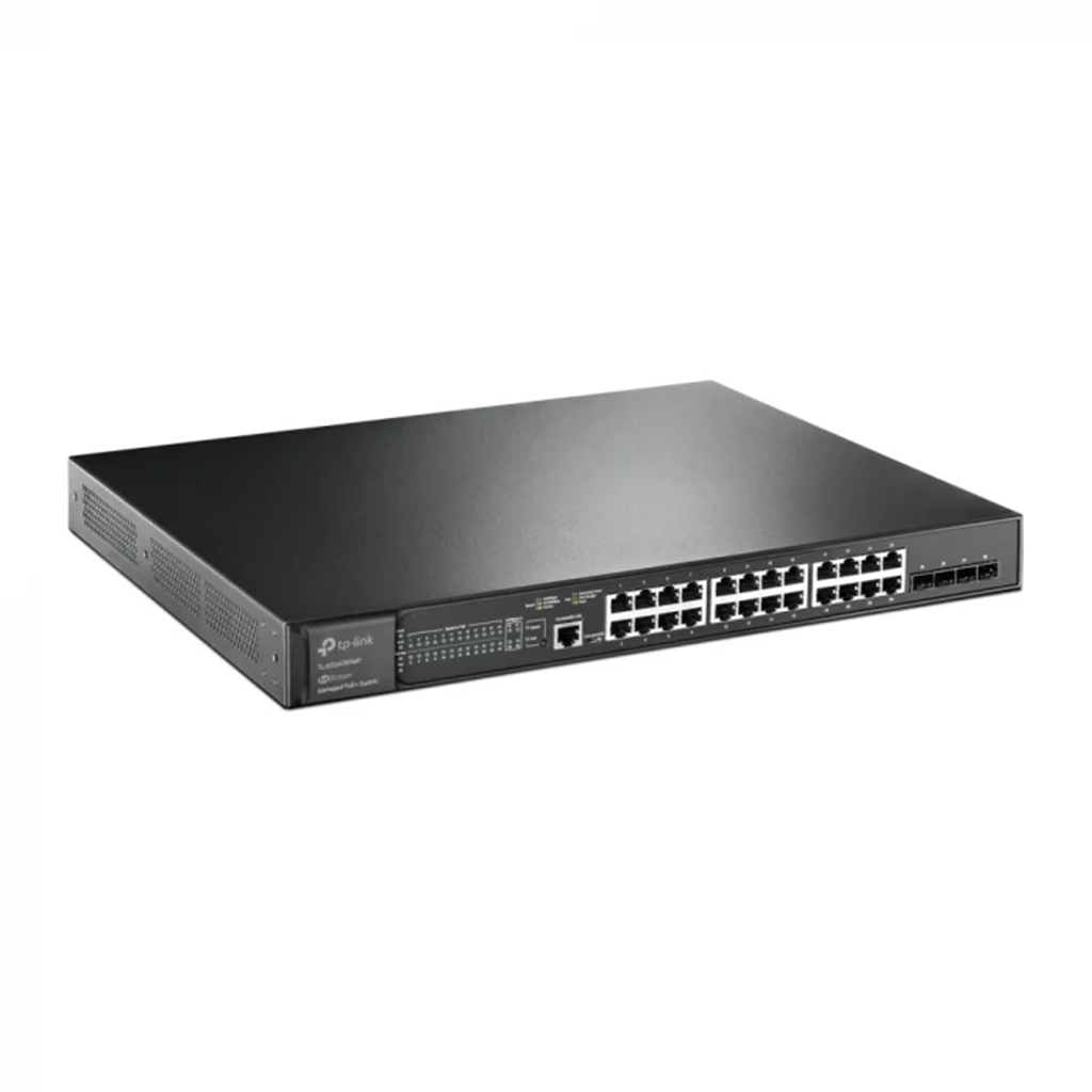 Switch JetStream cu Management TP-Link Omada TL-SG3428XMP, 28 de porturi, POE