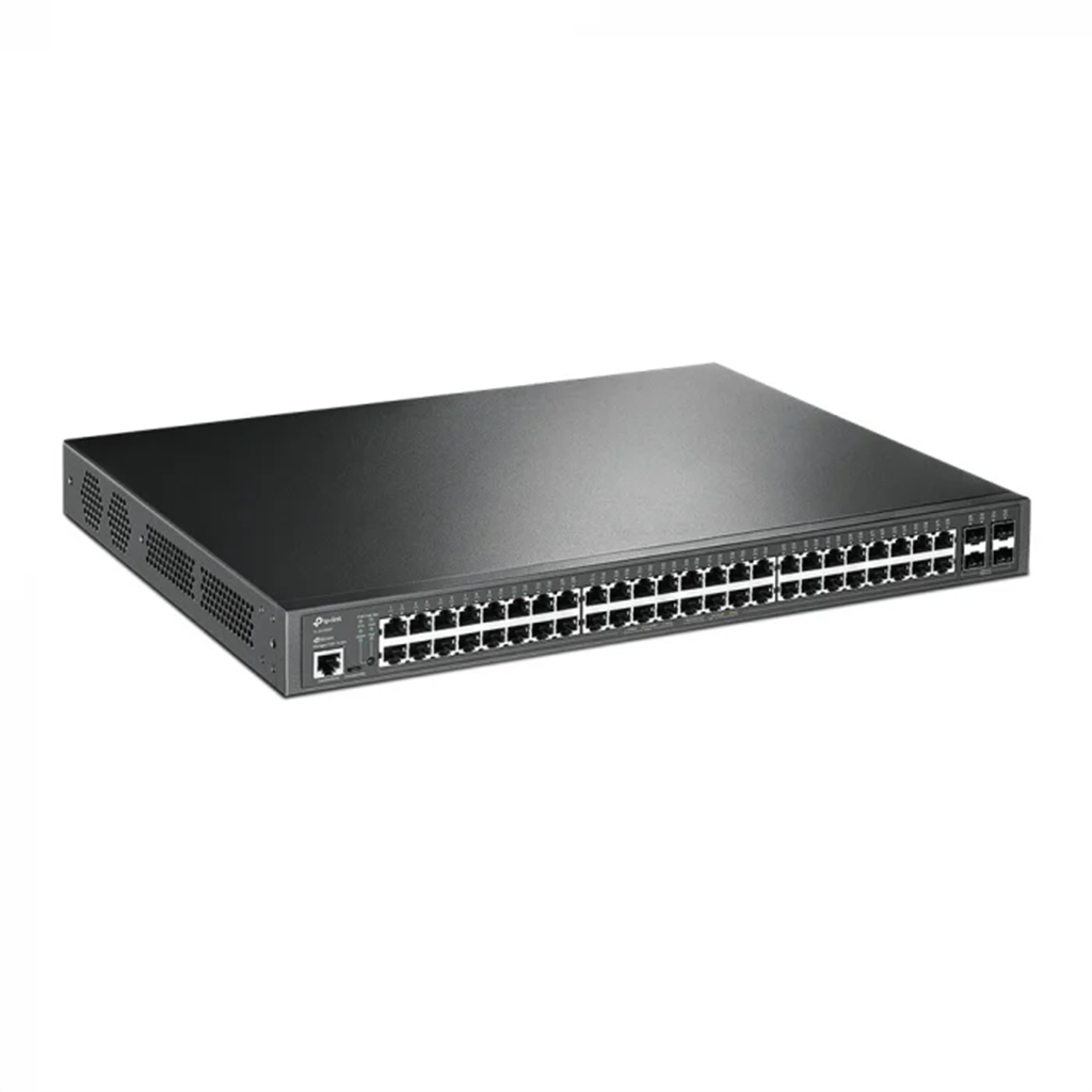 Switch JetStream cu Management TP-Link Omada TL-SG3452P, 52 de porturi, POE