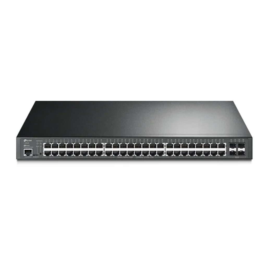 Switch JetStream cu Management TP-Link Omada TL-SG3452P, 52 de porturi, POE