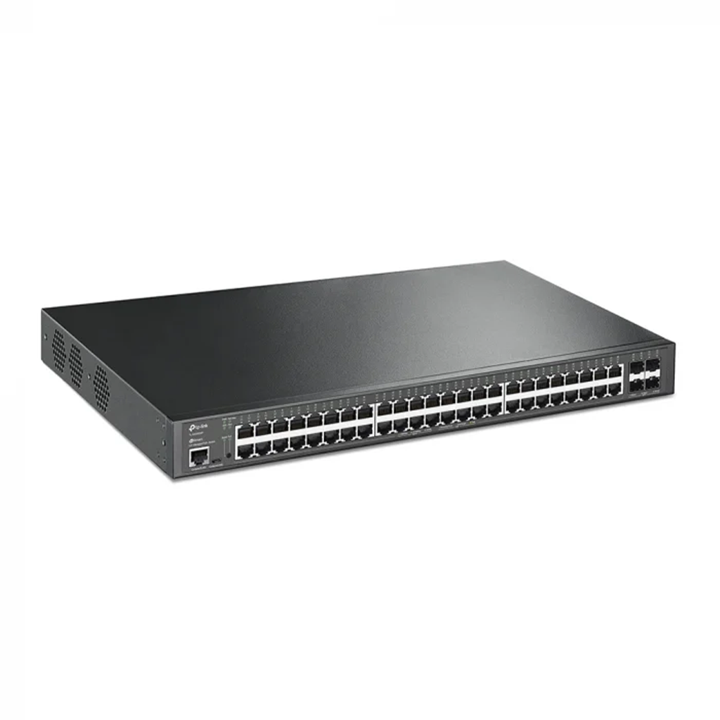 Switch JetStream cu Management TP-Link Omada TL-SG3452XP, 52 de porturi, POE