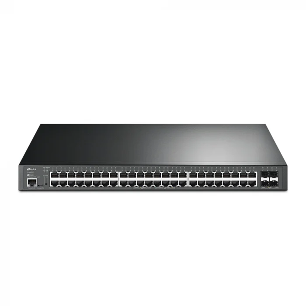 Switch JetStream cu Management TP-Link Omada TL-SG3452XP, 52 de porturi, POE