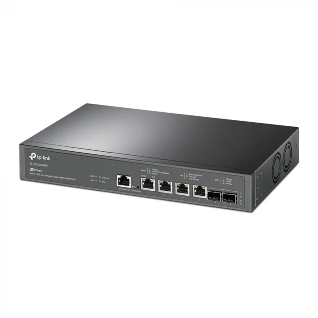 Switch JetStream cu Management TP-Link Omada TL-SX3206HPP, 10 porturi POE