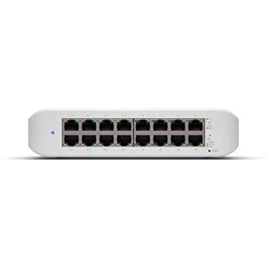 SWITCH cu 16 porturi PoE UBIQUITI USW-LITE-16-POE