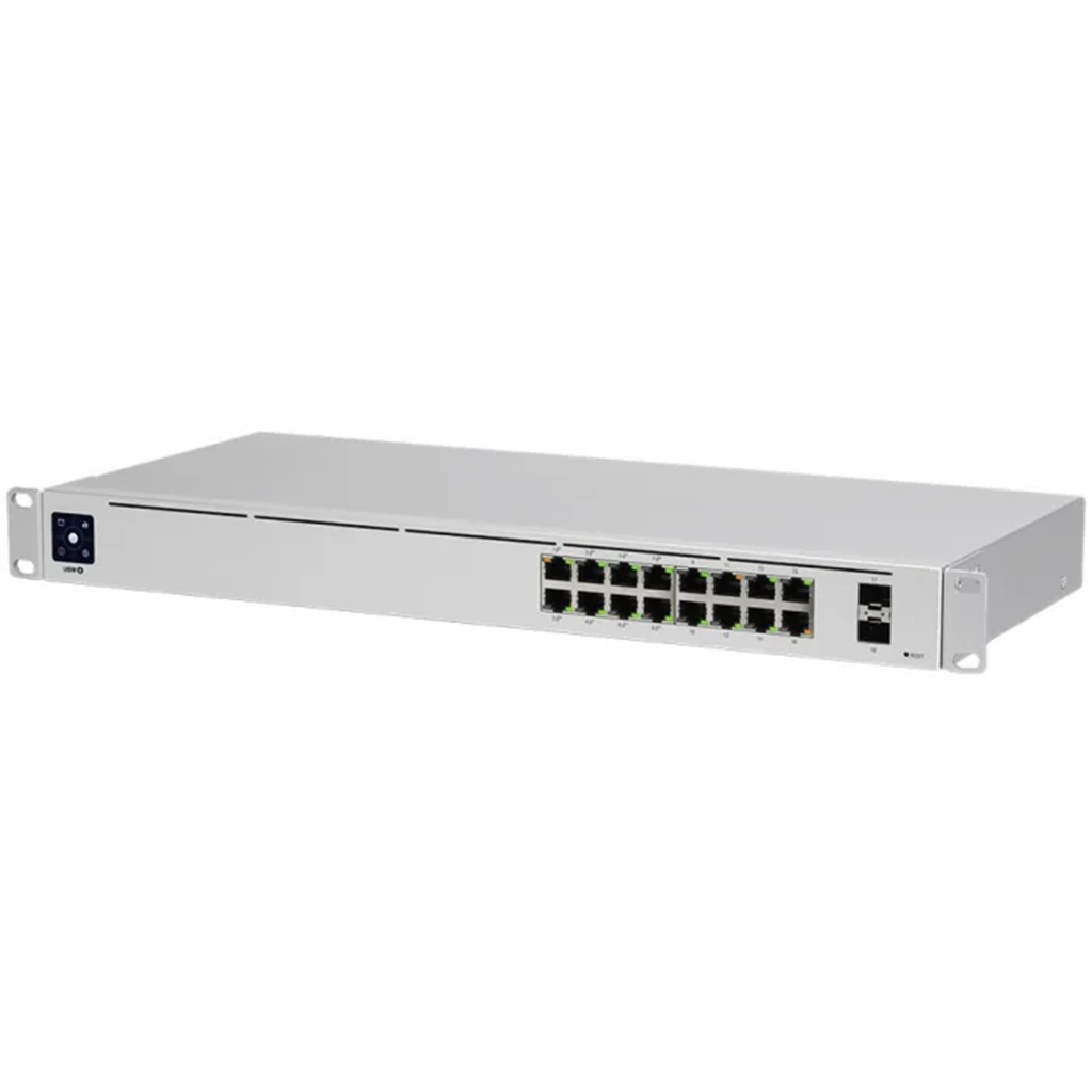 SWITCH cu 16 porturi PoE Ubiquiti USW-16-POE-EU, managed