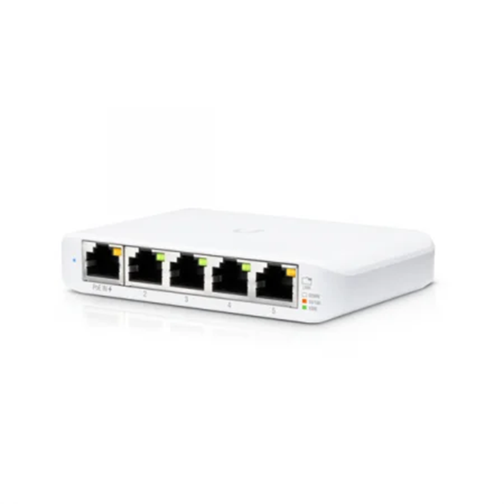 SWITCH cu 5 porturi PoE UBIQUITI USW-FLEX-MINI