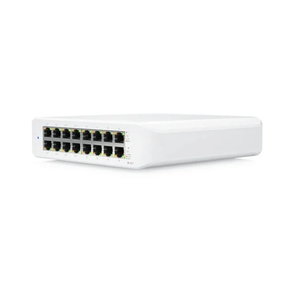 SWITCH cu 16 porturi. PoE Ubiquiti USW-LITE-16-POE-EU