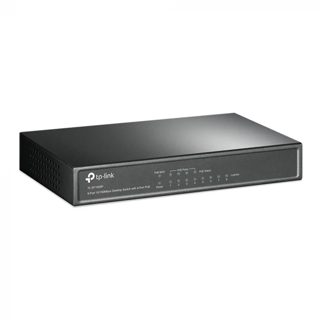 Switch fara management TP-Link Omada TL-SF1008P, 8 porturi, POE