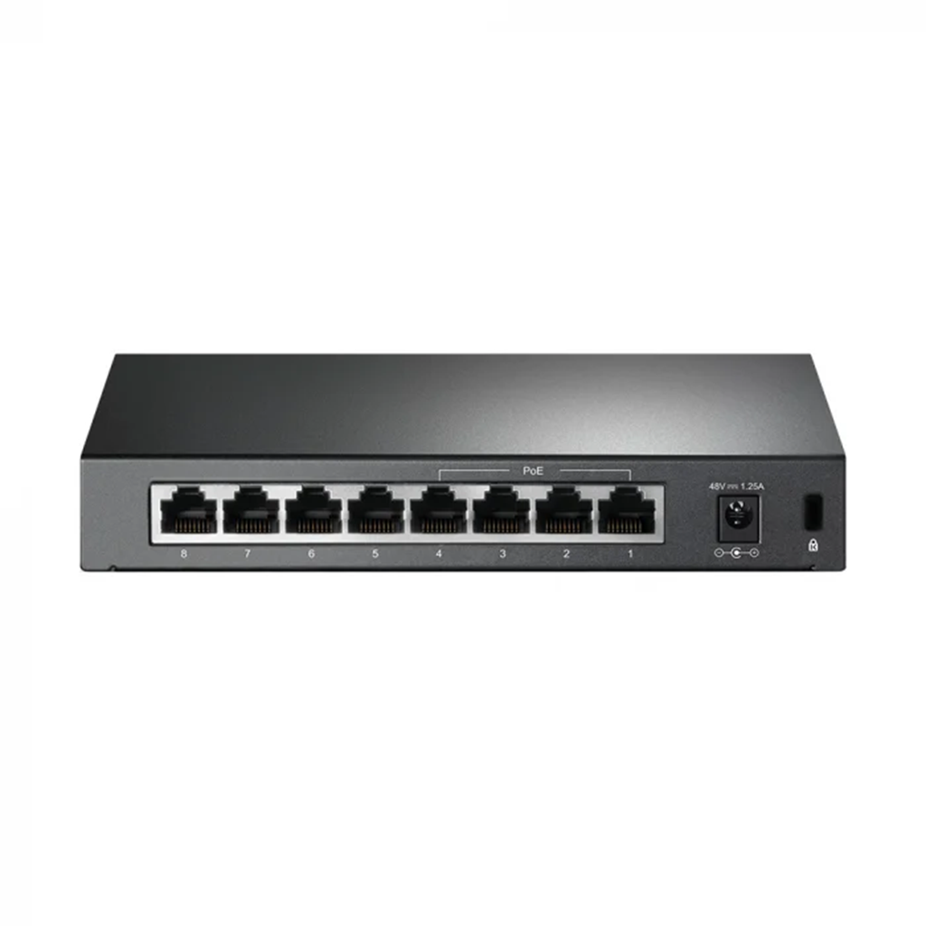 Switch fara management TP-Link Omada TL-SF1008P, 8 porturi, POE