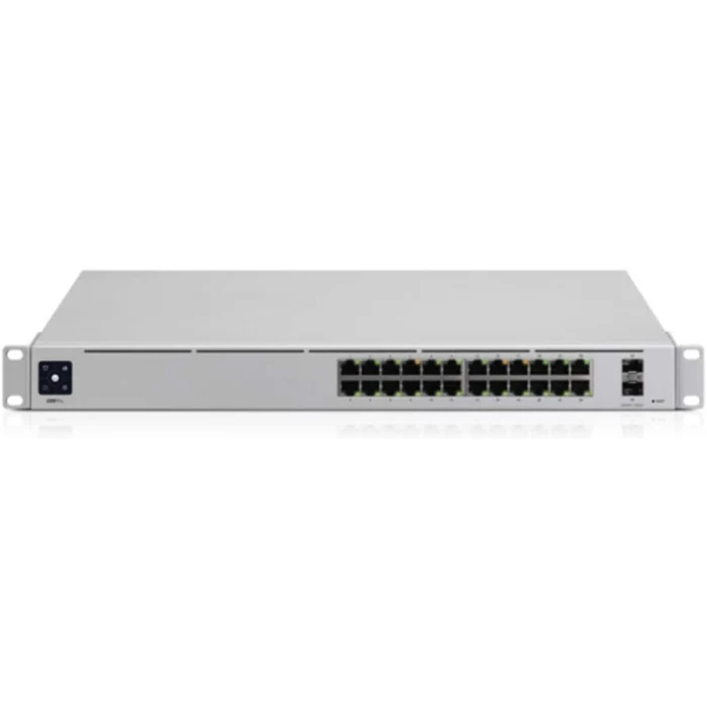 SWITCH cu 24 de porturi UBIQUITI USW-PRO-24, managed, rackabil, carcasa metalica