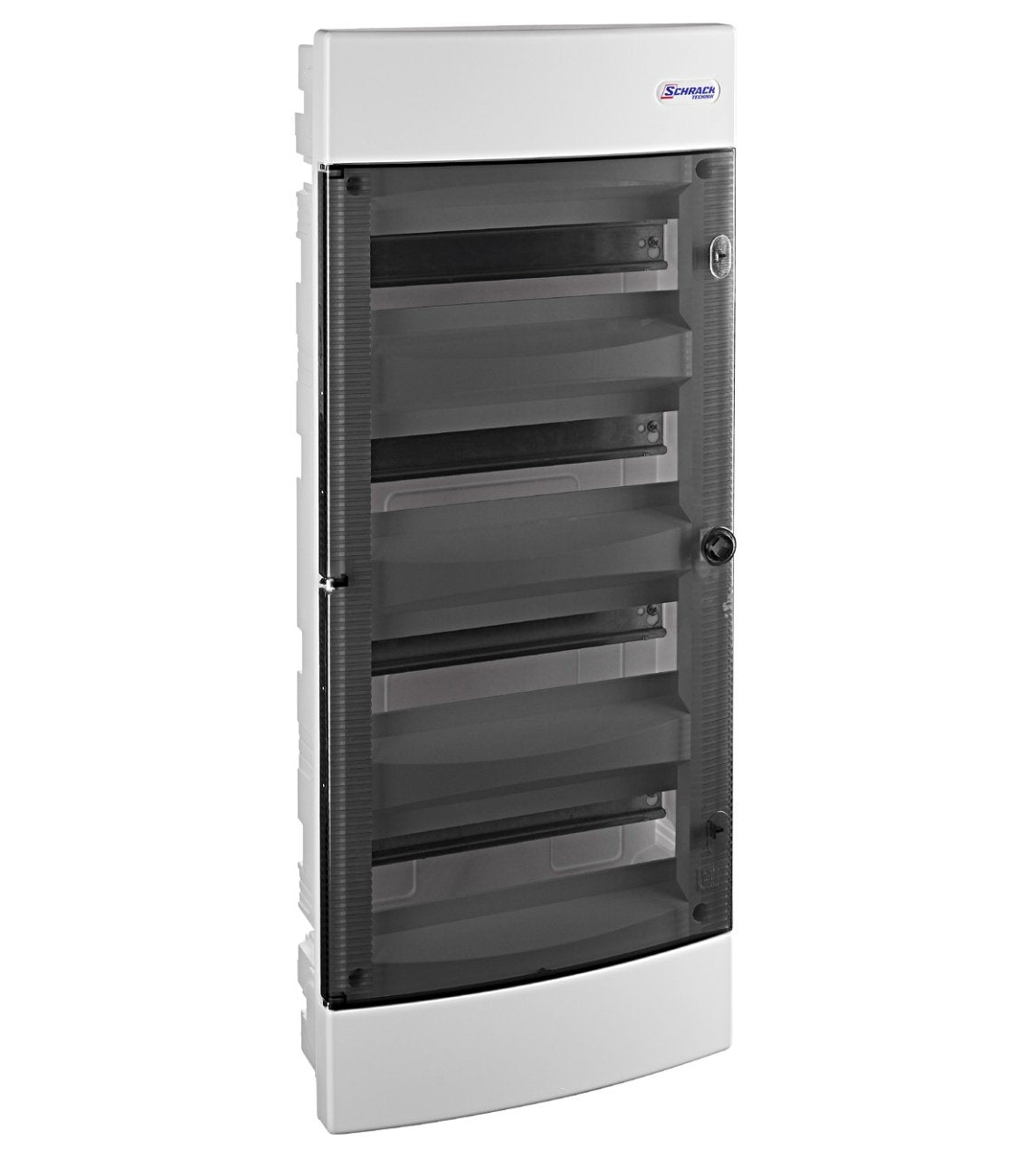 Tablou electric incastrat, 48 module, usa transparenta, IP 40, Schrack Technik