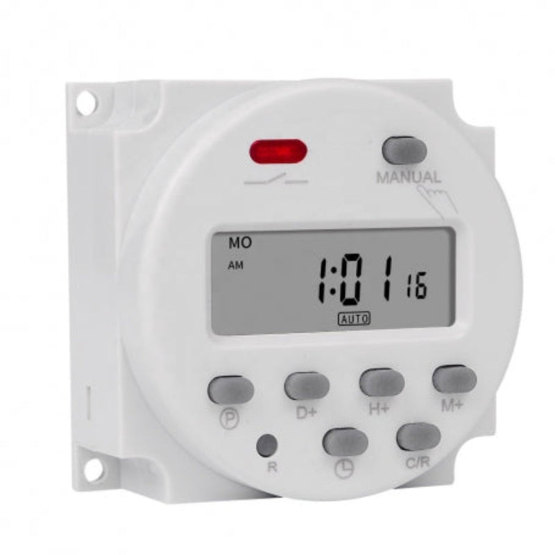 Timer digital, SINOTIMER, 5V temporizator LCD digital programabil saptamanal 7 zile, CN101S-5v