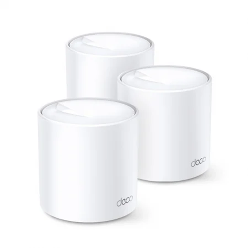 Pachet de 3 unitati - Sistem Mesh Wi-Fi TP-Link Deco X60 V3.20 (3-pack), AX5400, WI-Fi 6