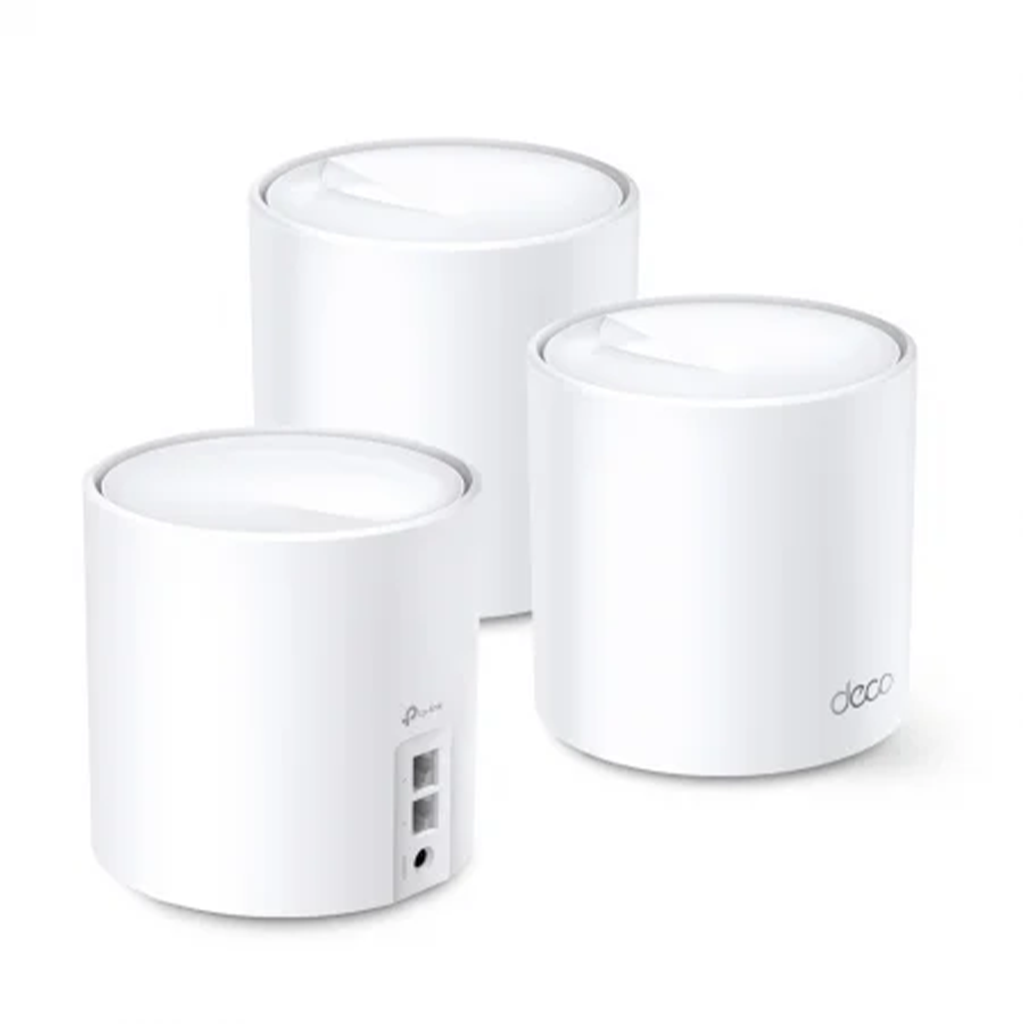 Pachet de 3 unitati - Sistem Mesh Wi-Fi TP-Link Deco X60 V3.20 (3-pack), AX5400, WI-Fi 6