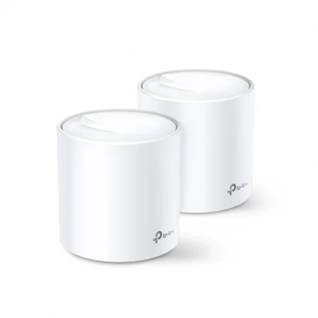 Pachet de 2 unitati - Sistem Mesh Wi-Fi TP-Link Deco X60 V3.20 (2-pack), AX5400, WI-FI 6