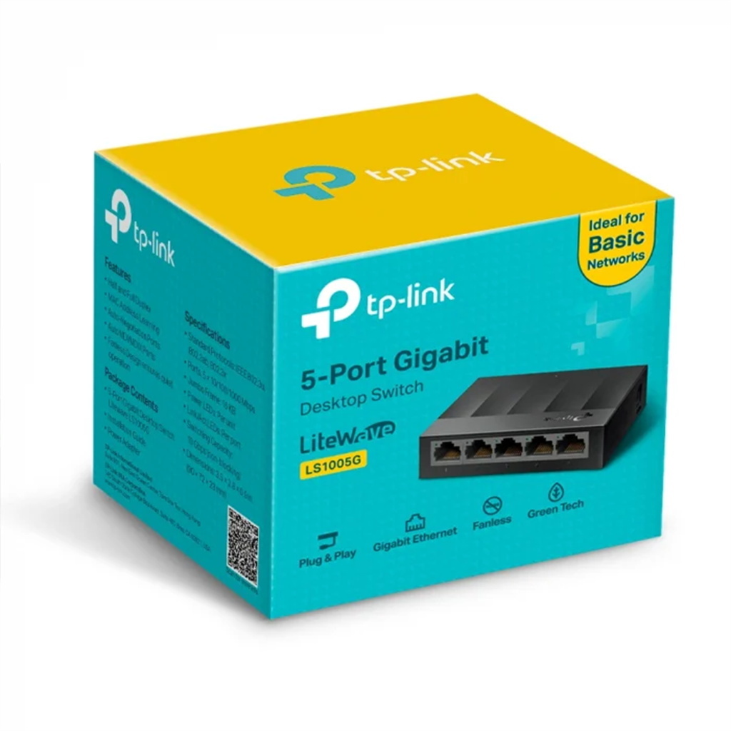 Switch fara management TP-LINK LS1005G, 5 porturi