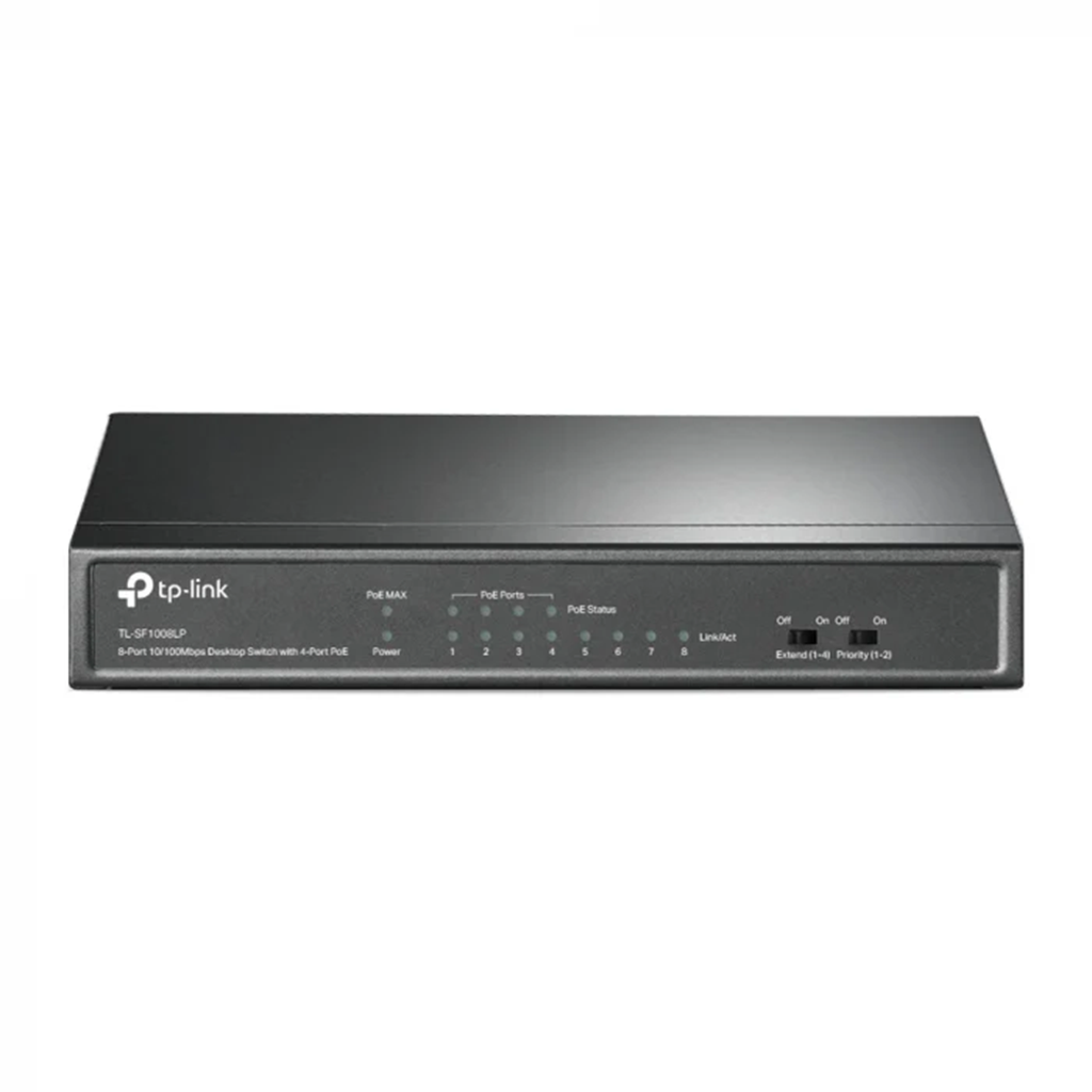 Switch fara management TP-Link Omada TL-SF1008LP, 8 porturi, POE