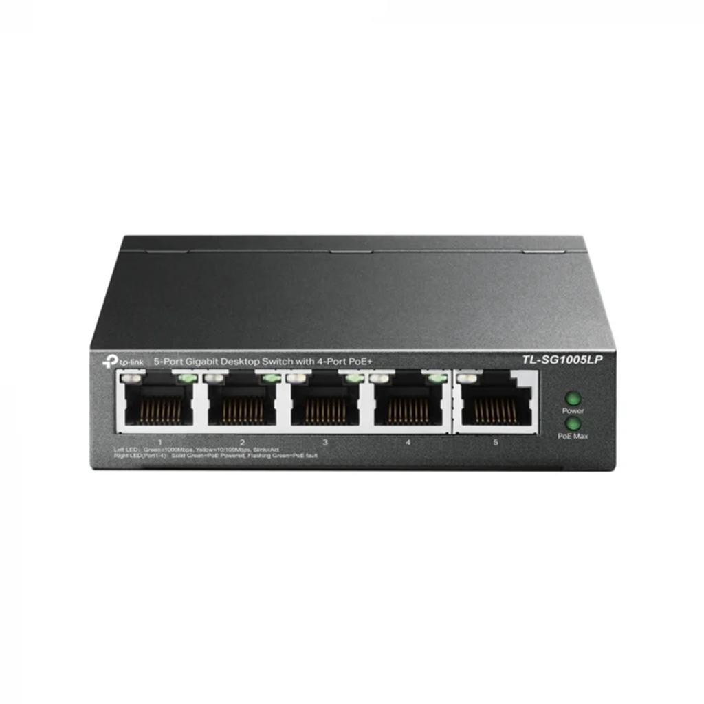 Switch fara management TP-Link TL-SG1005LP, 5 porturi POE