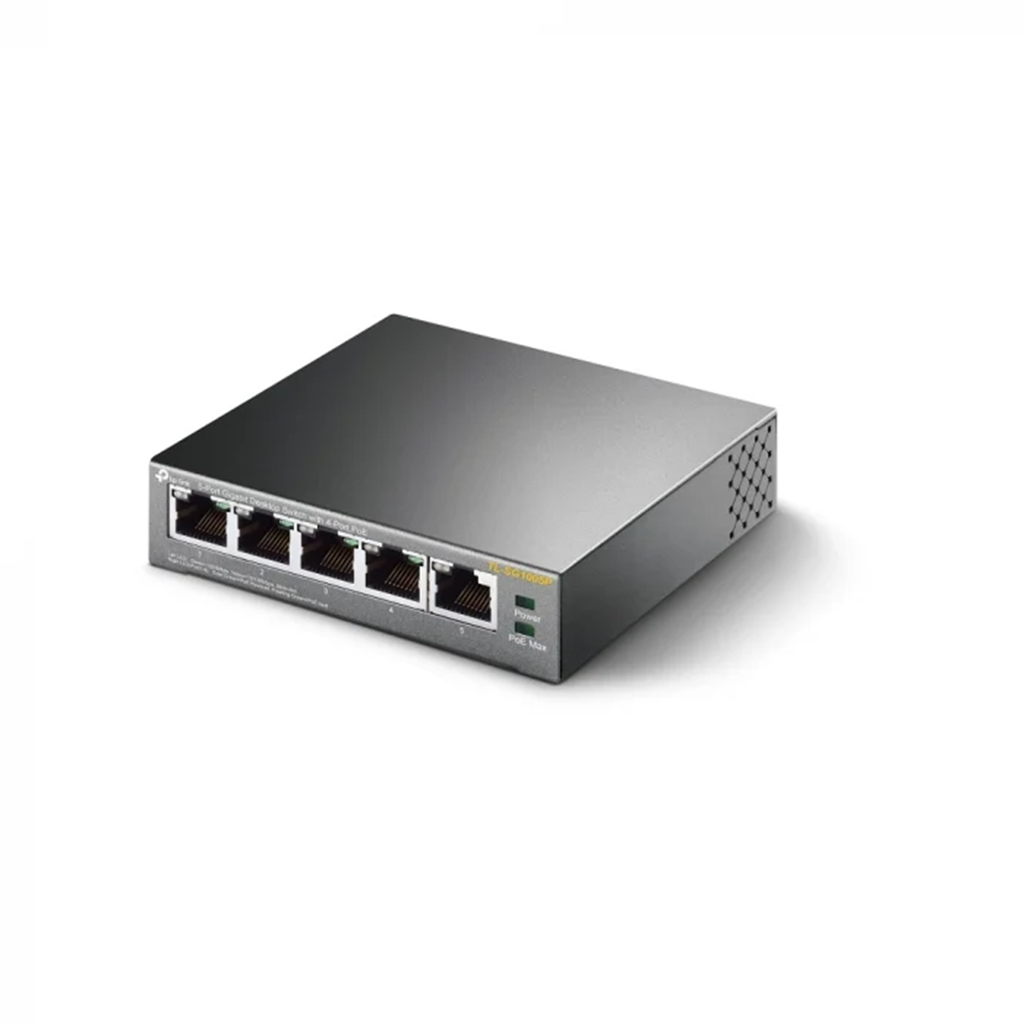 Switch fara management TP-Link Omada TL-SG1005P, 5 porturi, POE