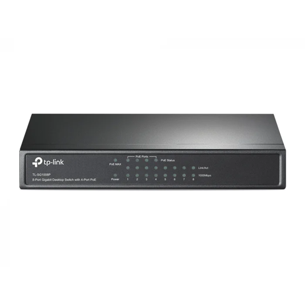 Switch fara managament TP-Link Omada TL-SG1008P, 8 porturi, POE