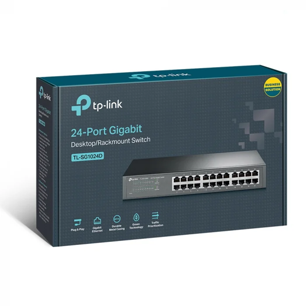 Switch fara management TP-Link Omada TL-SG1024D, 24 de portu