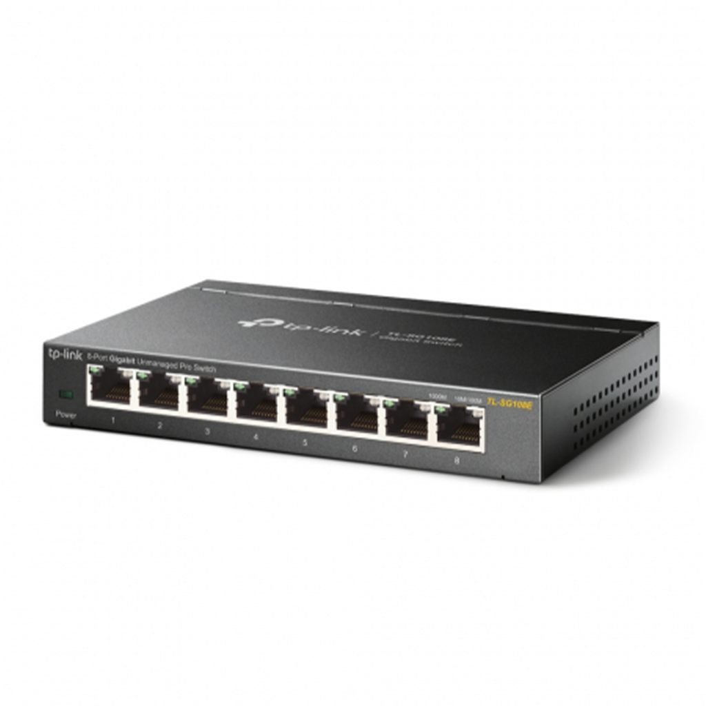 Switch fara management TP-Link TL-SG108E, 8 porturi