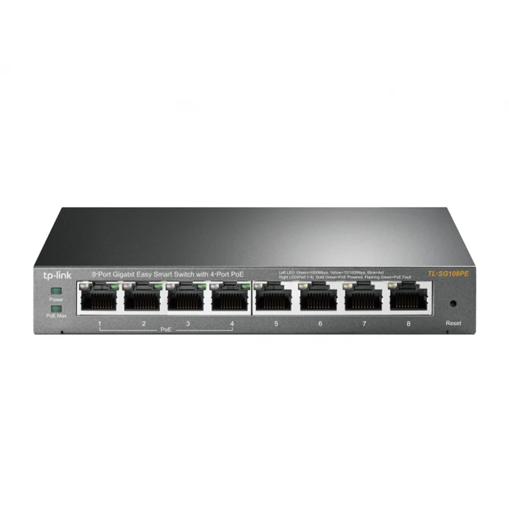 Switch cu 8 porturi TP-Link Omada TL-SG108PE