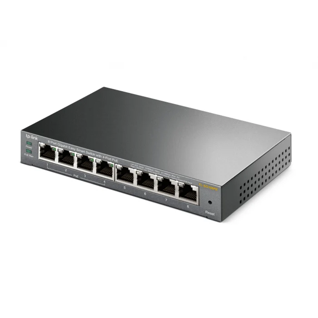 Switch cu 8 porturi TP-Link Omada TL-SG108PE