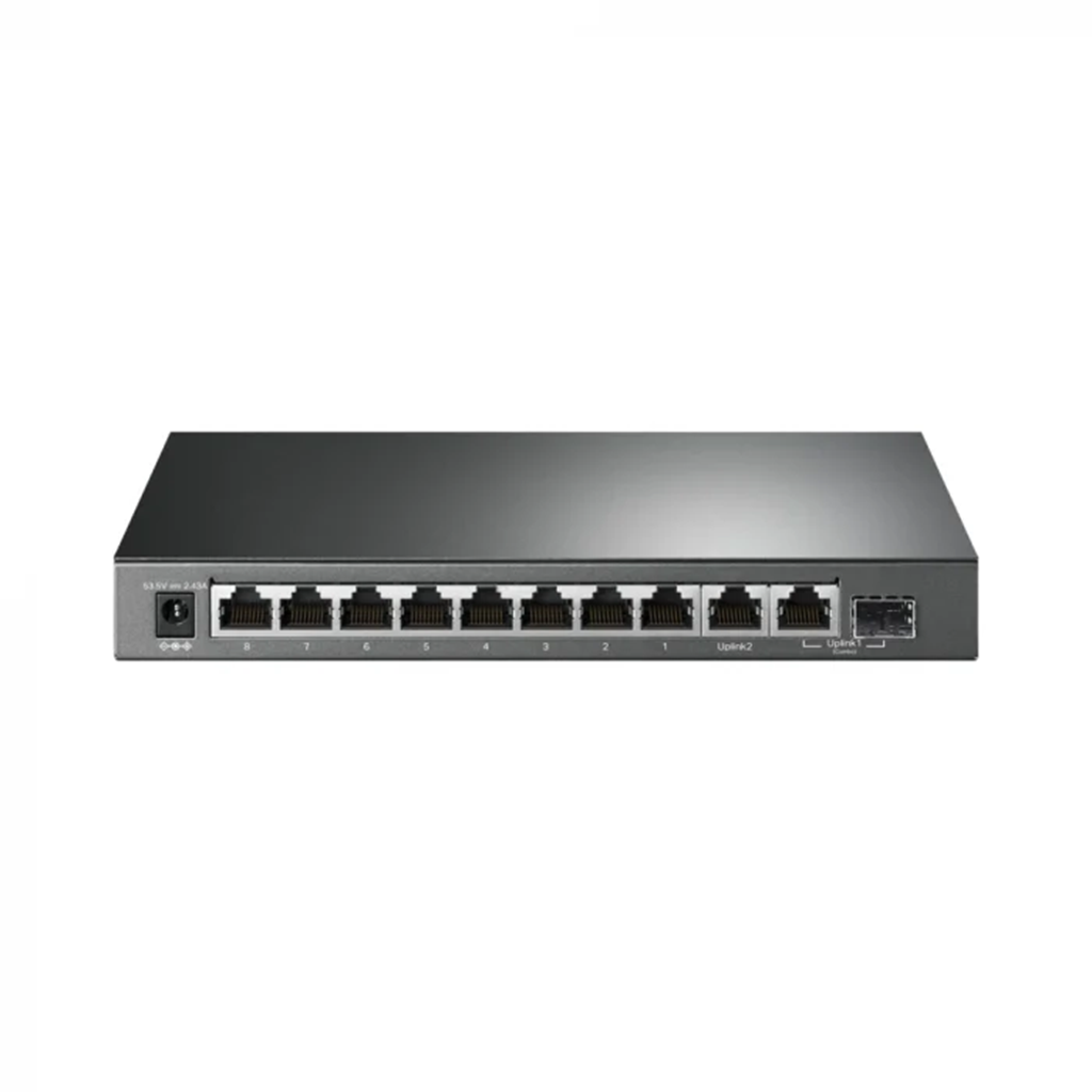 Switch fara management TP-Link Omada TL-SG1210MP, 10 porturi, POE