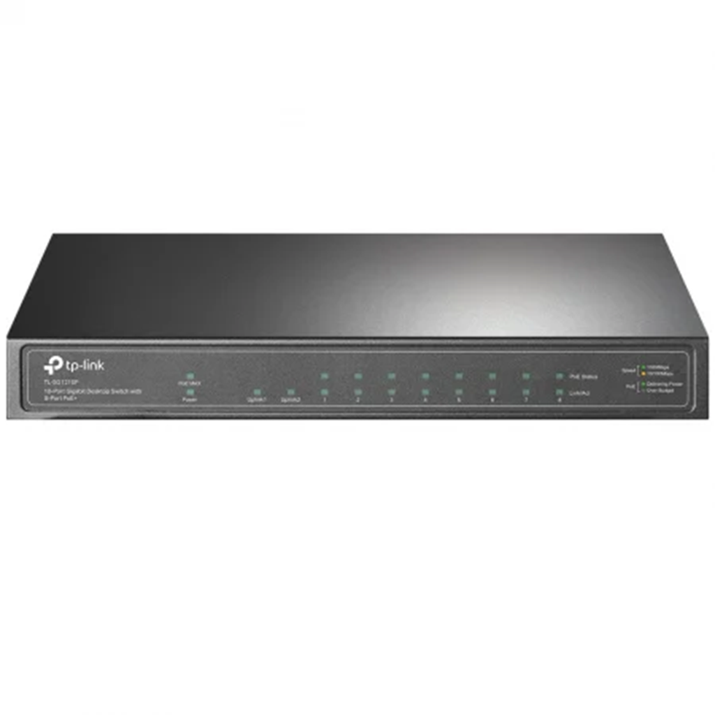 Switch fara management TP-Link Omada TL-SG1210P, 10 porturi POE