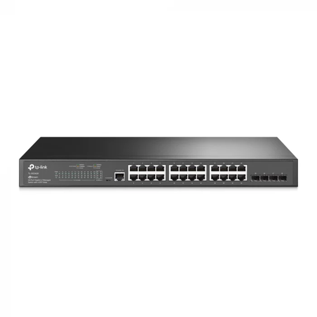 witch JetStream cu Management TP-Link Omada TL-SG3428, 28 de porturi