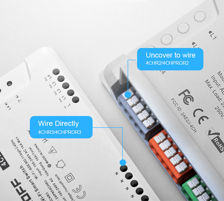 Releu Smart Wireless Sonoff 4CHPROR3, 4 canale, Alexa / Google Home