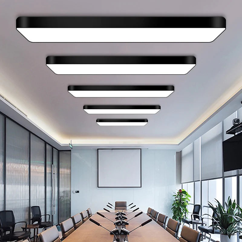 Plafoniera LED Suspendata HSM 8303 Finea 48W,Alb Rece (6500K)