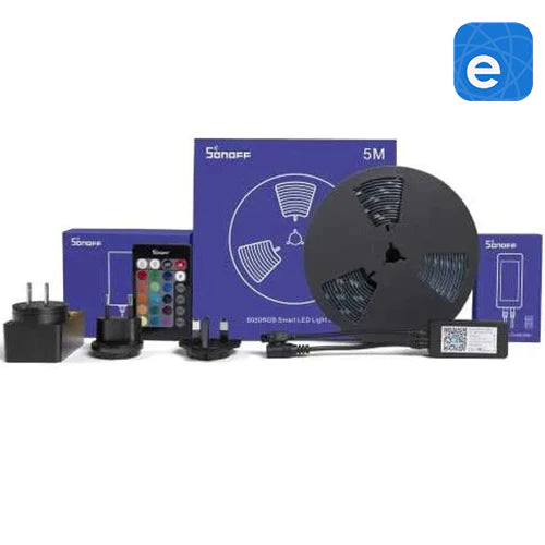 KIT BANDA LED Sonoff RGB DIMMER, 5M, CONTROL WIFI