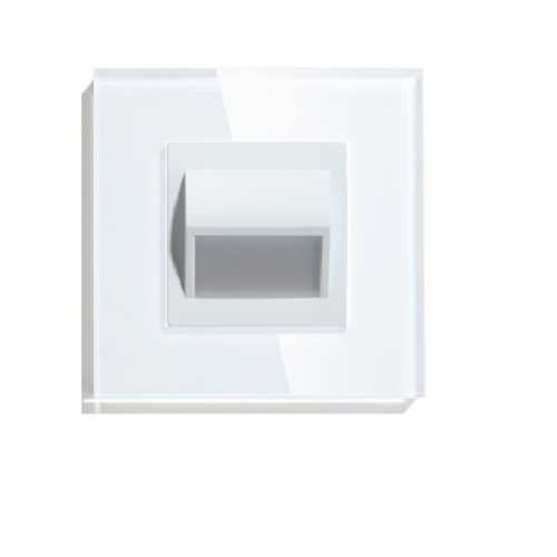 LUMINA DE TREAPTA LED CU RAMA DIN STICLA