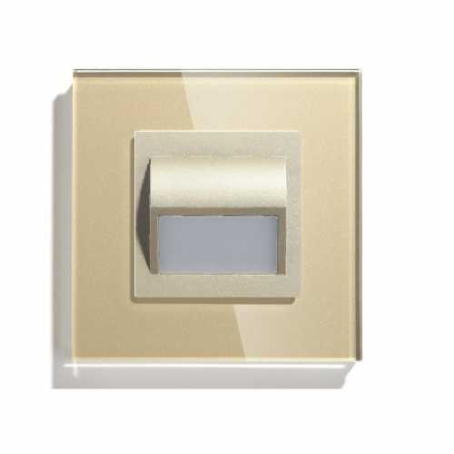 LUMINA DE TREAPTA LED CU RAMA DIN STICLA