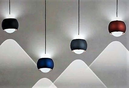 Pendul LED Orion Glossy Black 7W