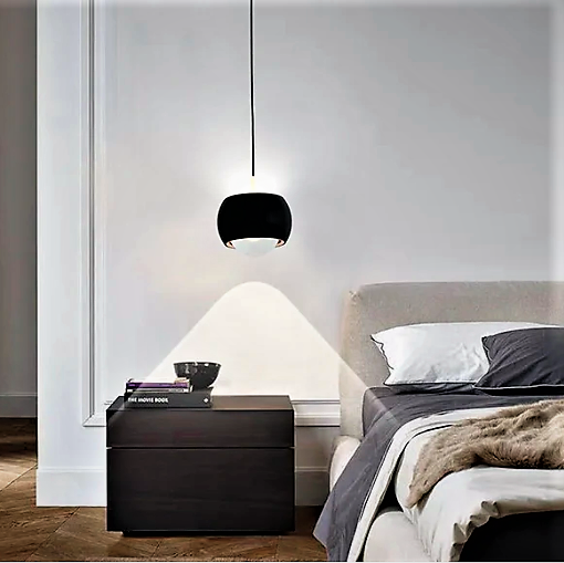 Pendul LED Orion Black 7W